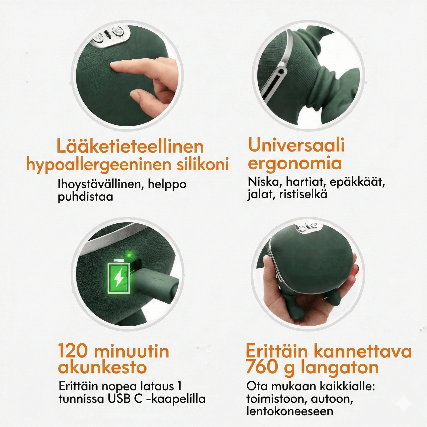 Moonley Bionic Niska- ja Hartiahieroja